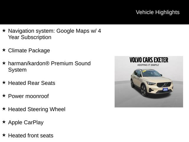 Certified 2025 Volvo XC40 B5 Ultra AWD/4WD image 5