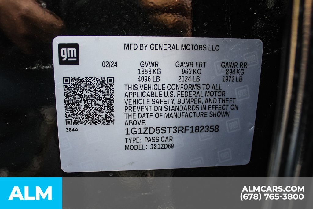 Used 2024 Chevrolet Malibu LT FWD image 40