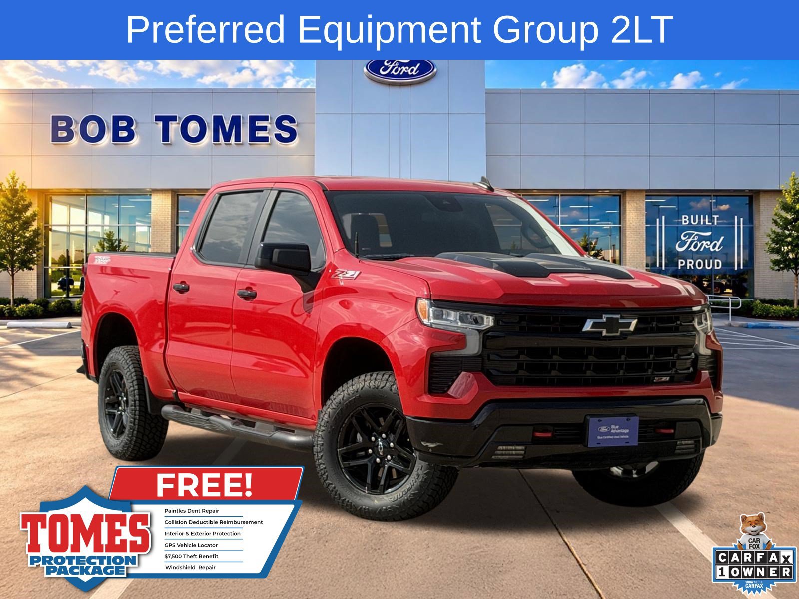 Used 2024 Chevrolet Silverado 1500 LT Trail Boss w/ Convenience Package II AWD/4WD image 1