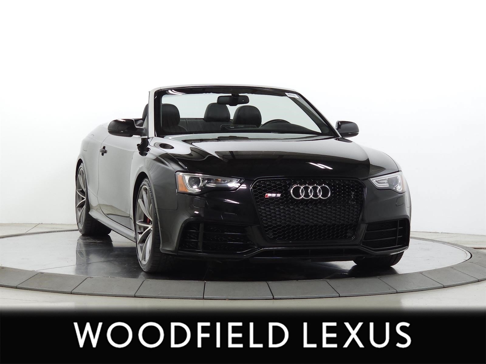 Used 2015 Audi RS 5 Cabriolet w/ Black Optic Plus Package AWD/4WD image 1