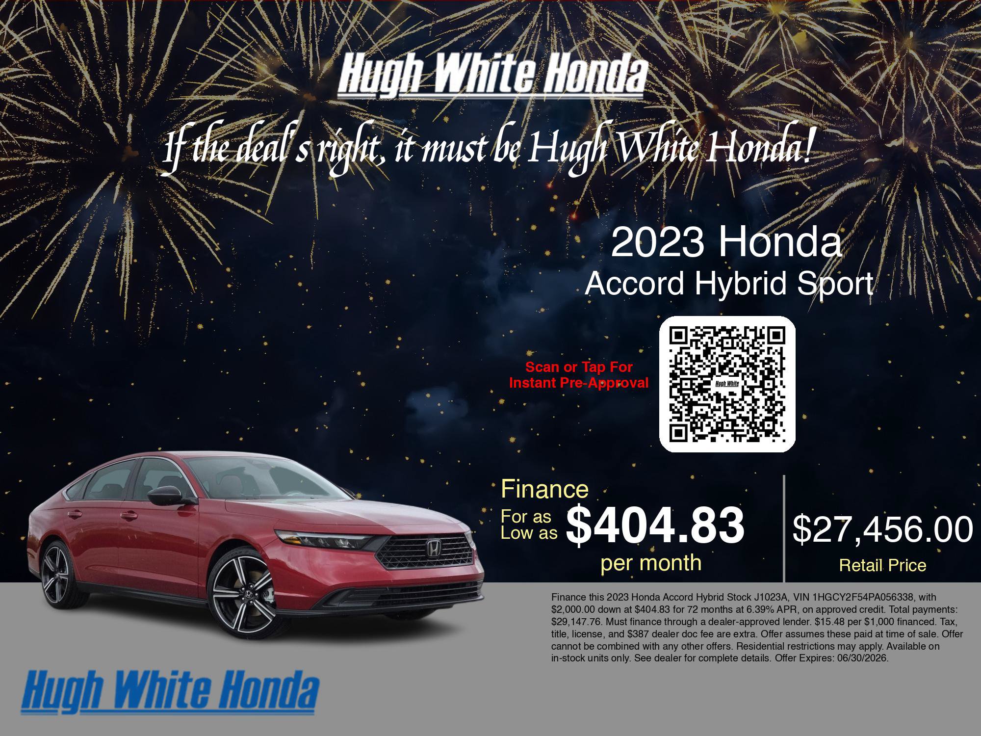 Used 2023 Honda Accord Sport image 3