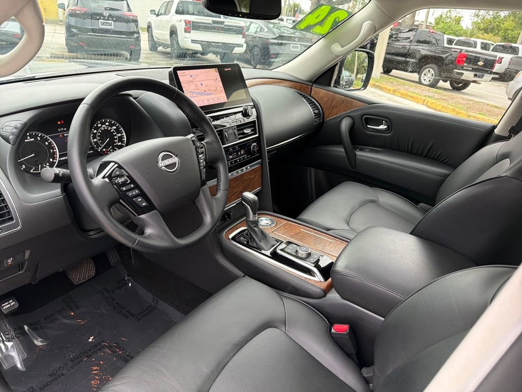 Certified 2024 Nissan Armada SL w/ Captain's Chairs Package RWD image 14