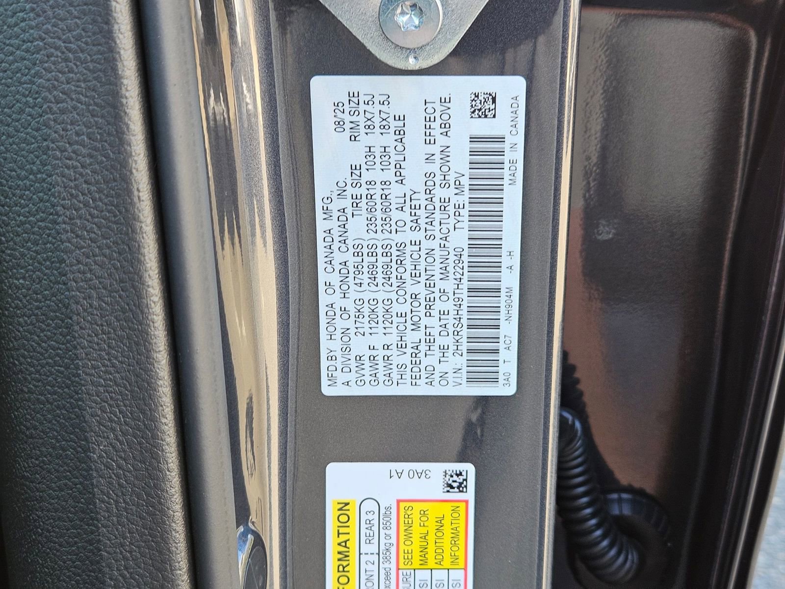 New 2026 Honda CR-V EX image 48