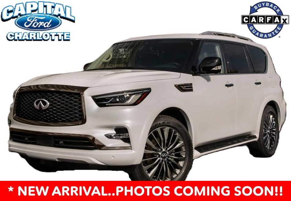 Used 2021 INFINITI QX80 Premium Select w/ Cargo Package RWD image 2