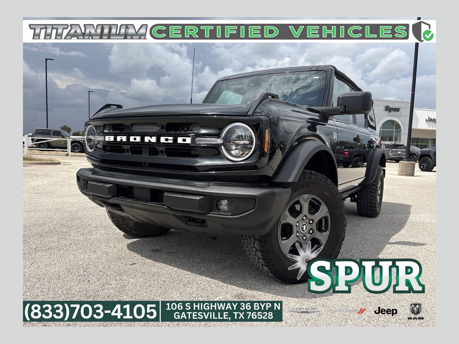 Used 2022 Ford Bronco Big Bend