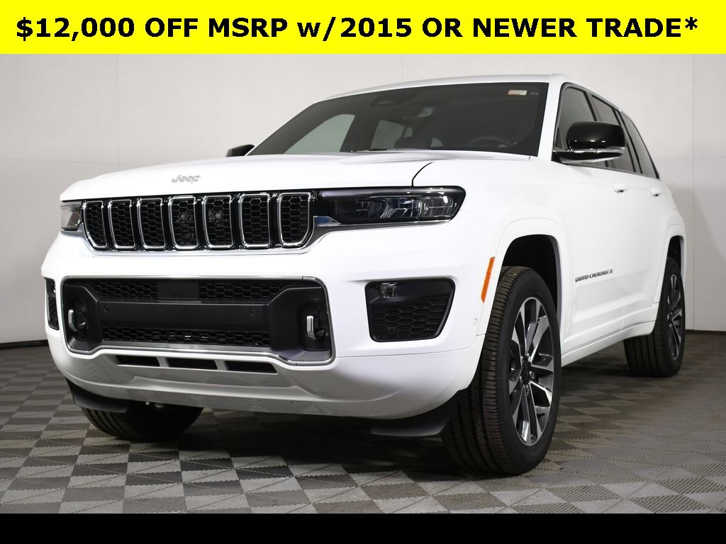 New 2025 Jeep Grand Cherokee Overland w/ Trailer Tow Package