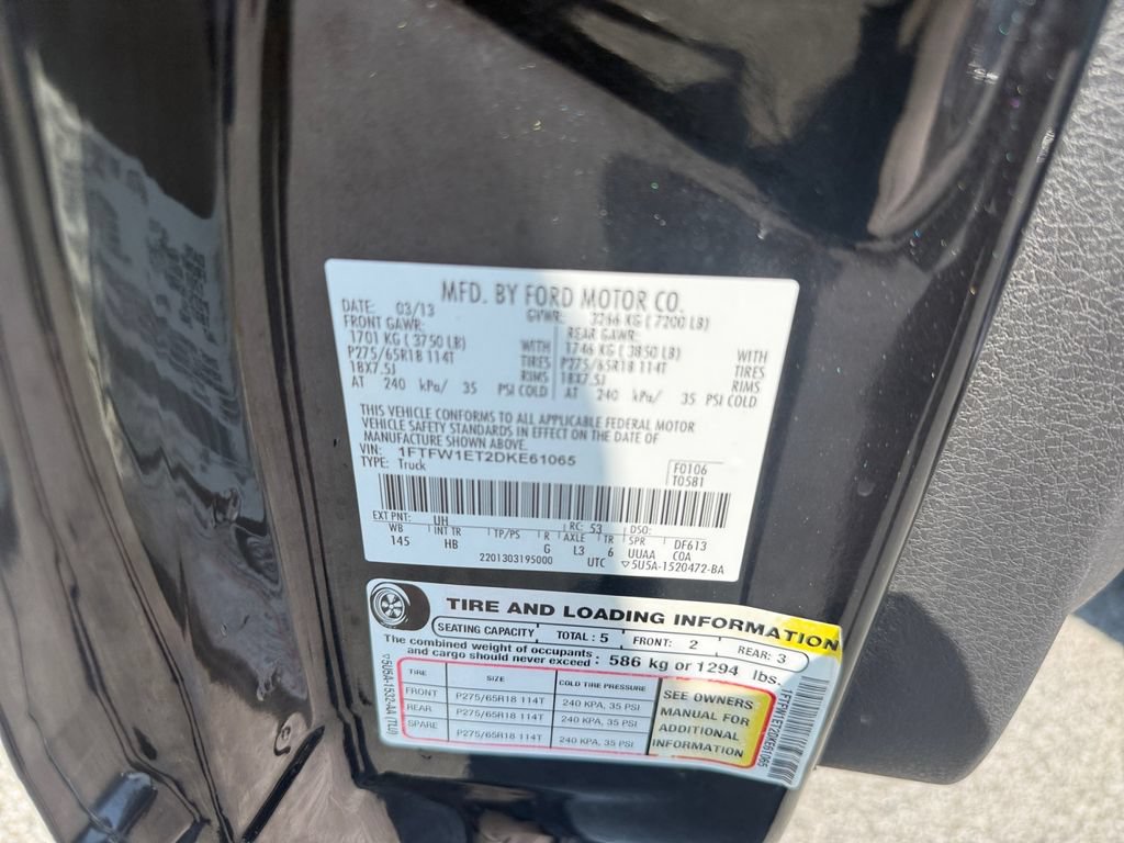 Used 2013 Ford F150 Lariat w/ Luxury Equipment Group AWD/4WD image 44