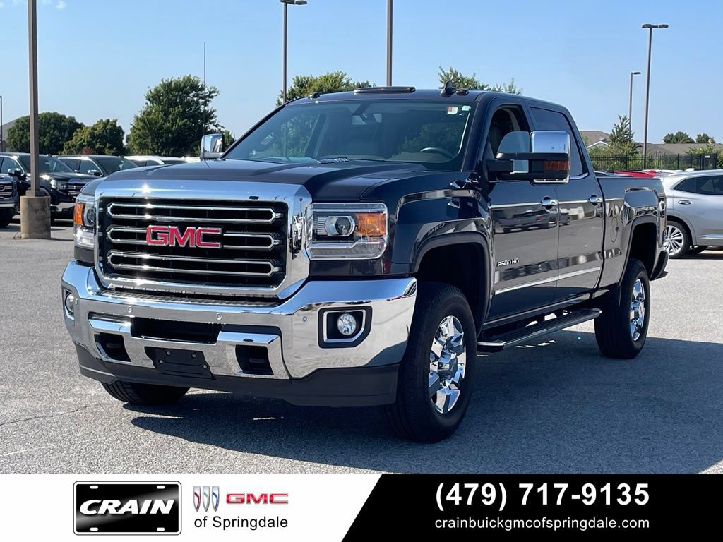Used 2016 GMC Sierra 2500 SLT w/ Duramax Plus Package AWD/4WD image 3