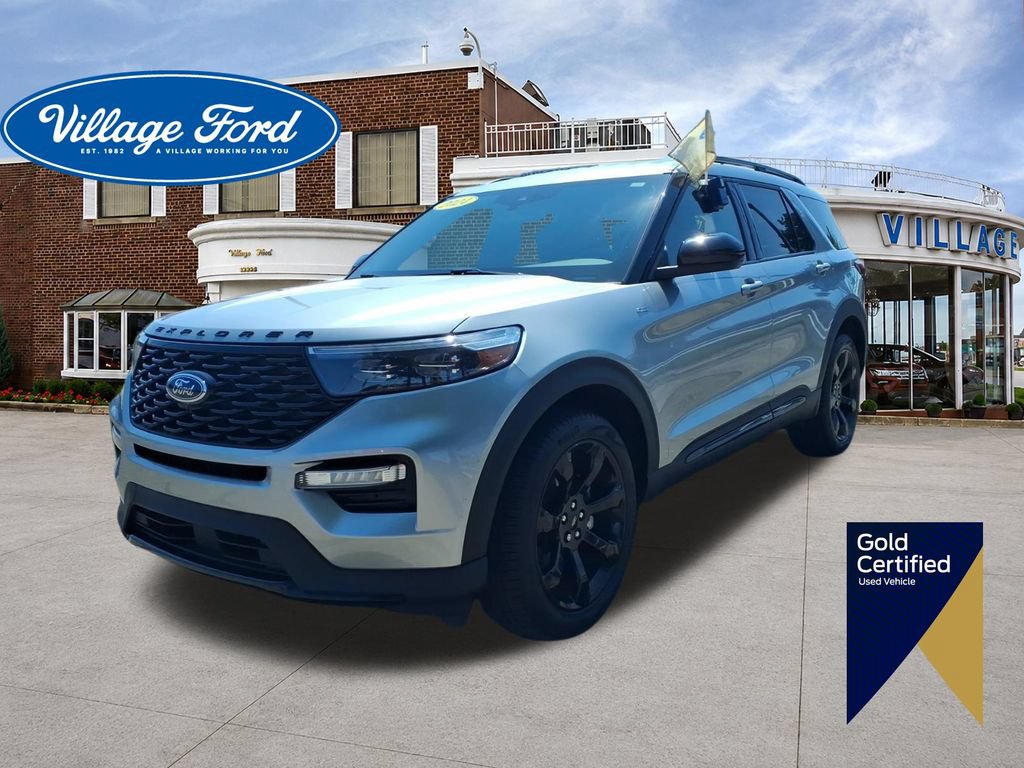 Certified 2024 Ford Explorer ST-Line w/ Class IV Trailer Tow Package AWD/4WD 360° Tour