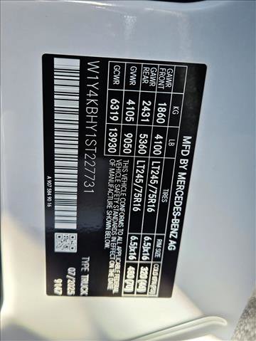 New 2025 Mercedes-Benz Sprinter 2500 image 16