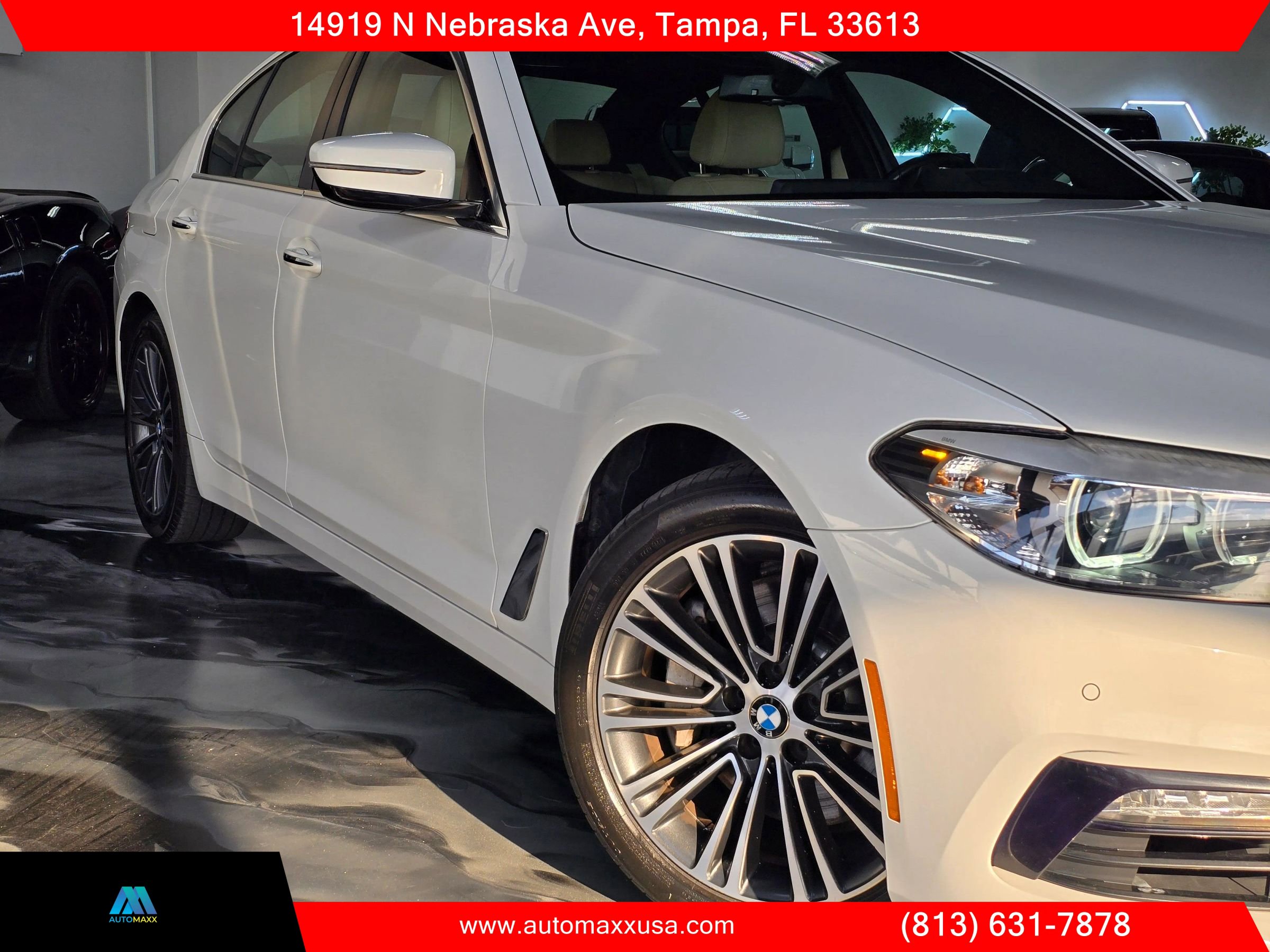 Used 2017 BMW 530i w/ Premium Package image 3