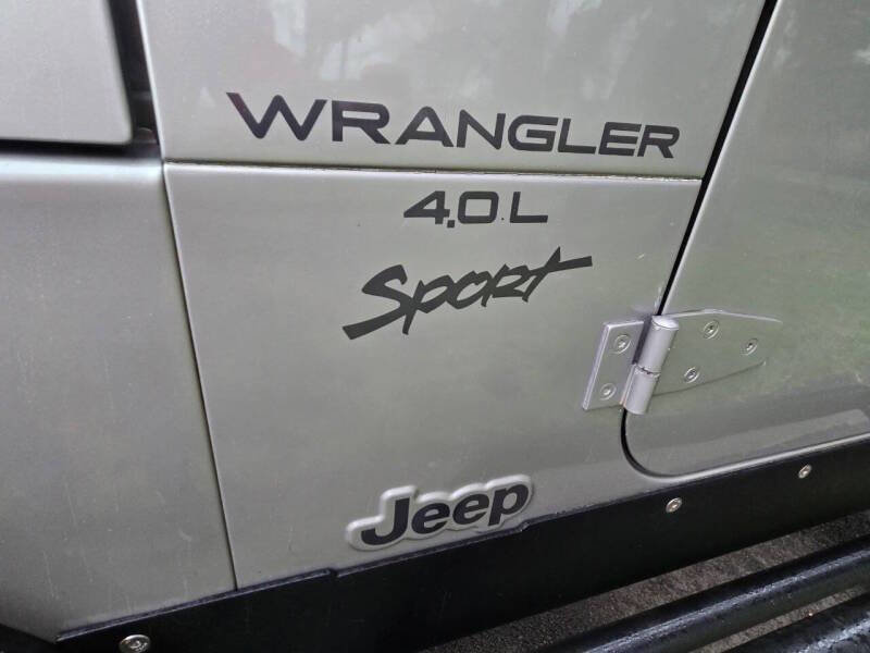 Used 2000 Jeep Wrangler Sport AWD/4WD image 23