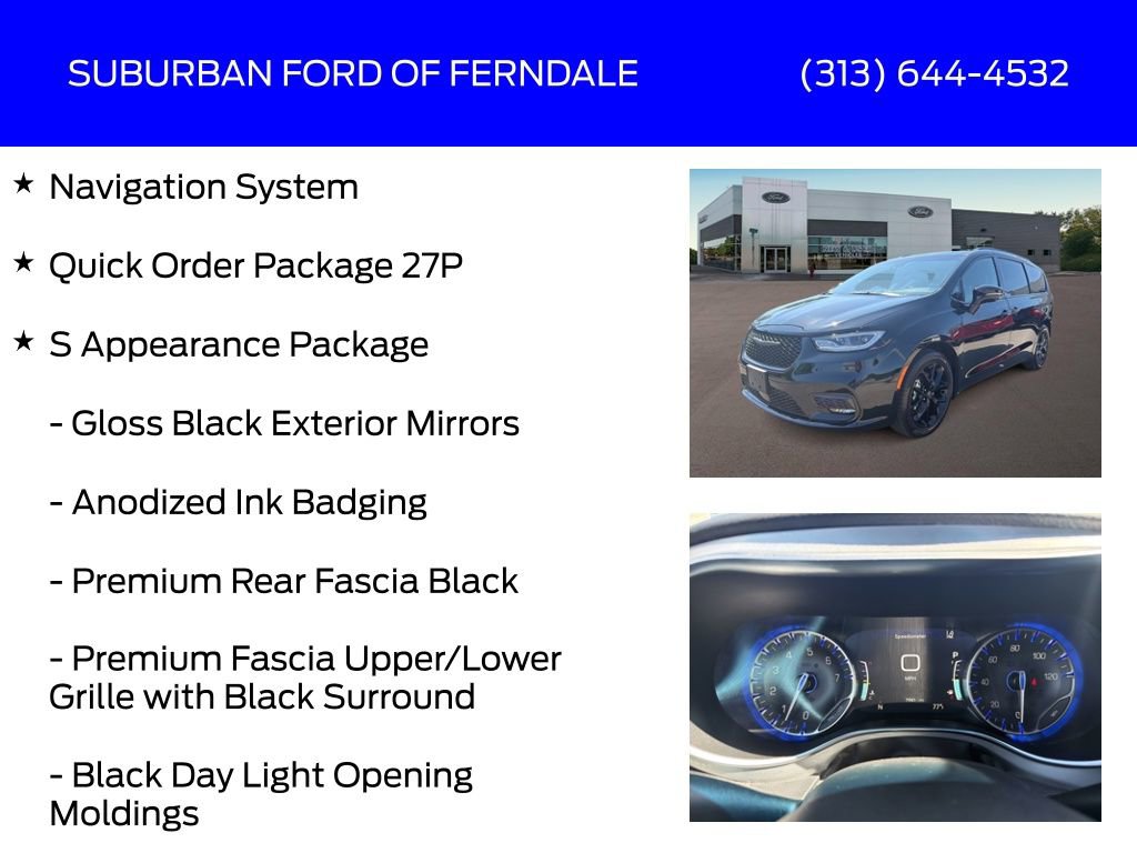 Used 2026 Chrysler Pacifica Limited w/ S Appearance Package FWD image 4