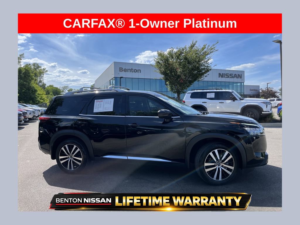 Used 2024 Nissan Pathfinder Platinum w/ Cargo Package FWD image 1