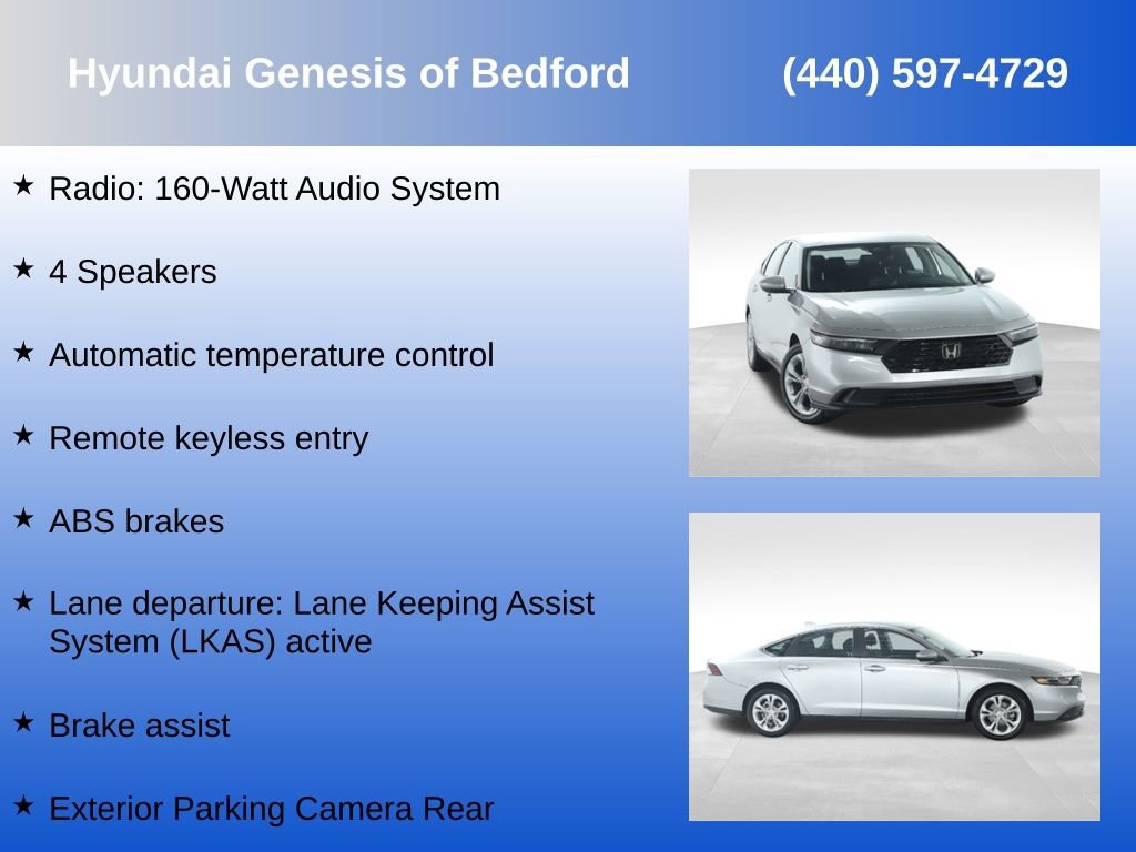 Used 2025 Honda Accord LX image 7