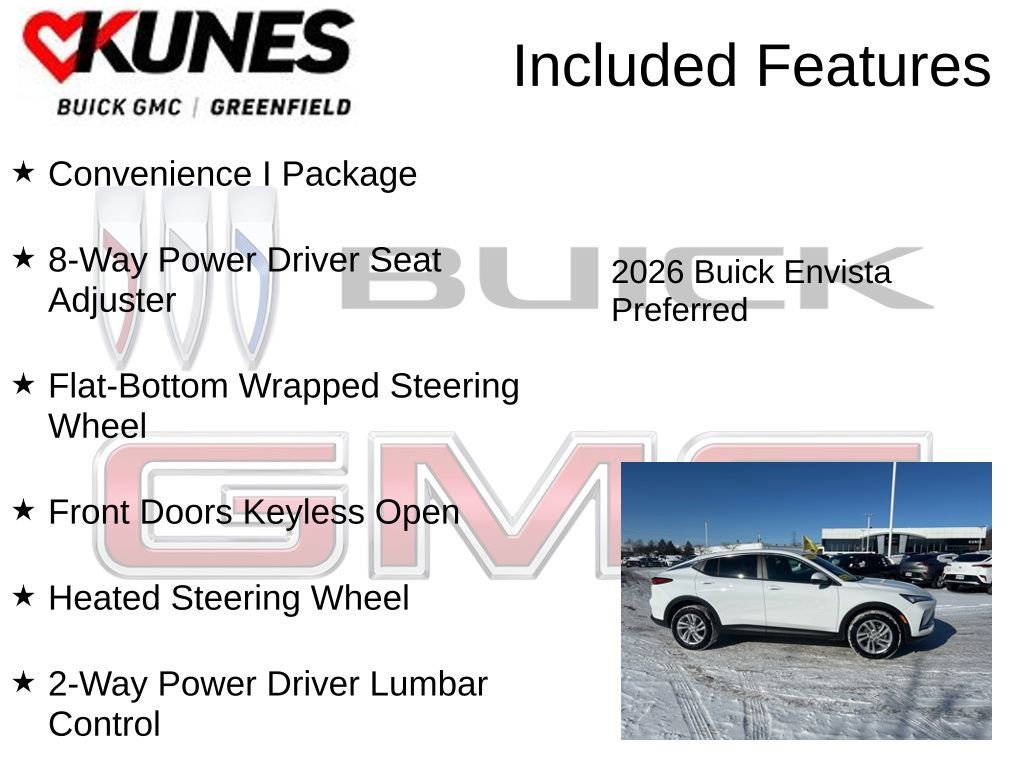 New 2026 Buick Envista Preferred w/ Convenience I Package image 3