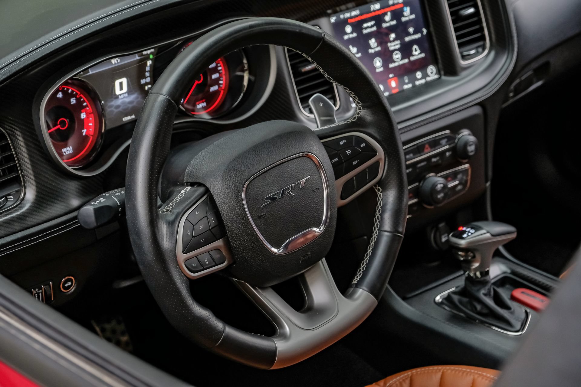 Used 2021 Dodge Charger SRT Hellcat w/ Carbon/Suede Interior Package RWD image 20