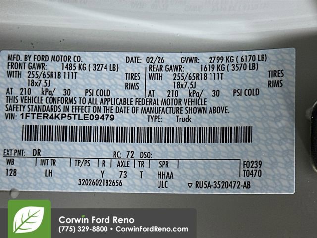 New 2026 Ford Ranger Lariat image 33