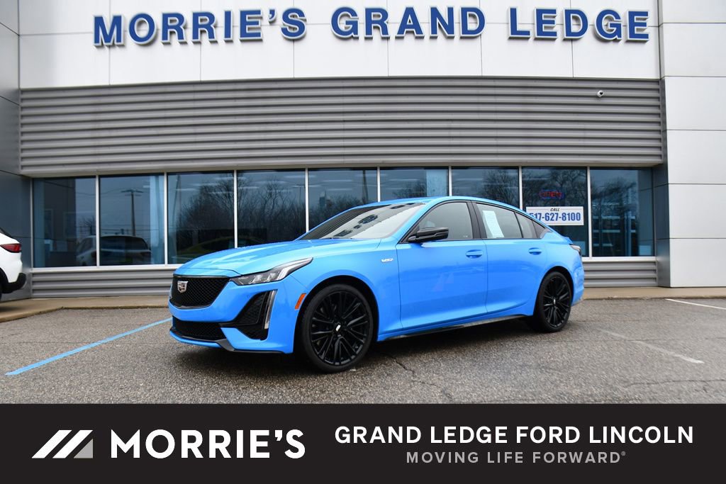 Used 2022 Cadillac CT5 V w/ LPO, ONYX Package image 1