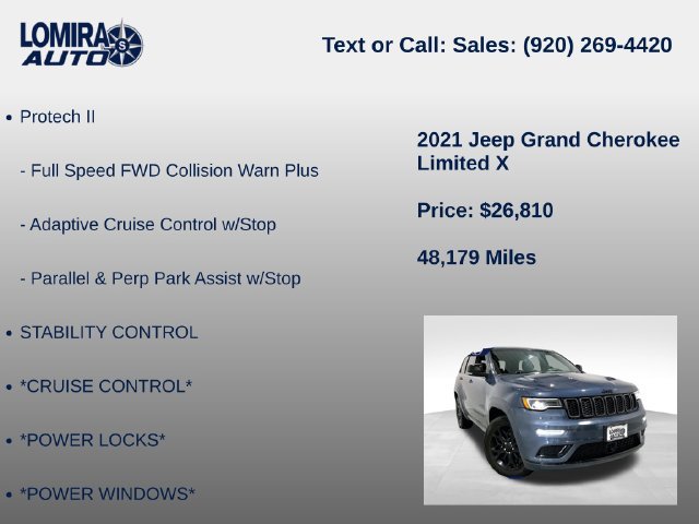 Used 2021 Jeep Grand Cherokee Limited X AWD/4WD image 33