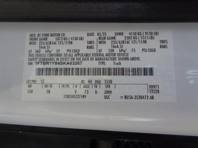 Used 2025 Ford Transit 250 Low Roof w/ Exterior Upgrade Package RWD image 22