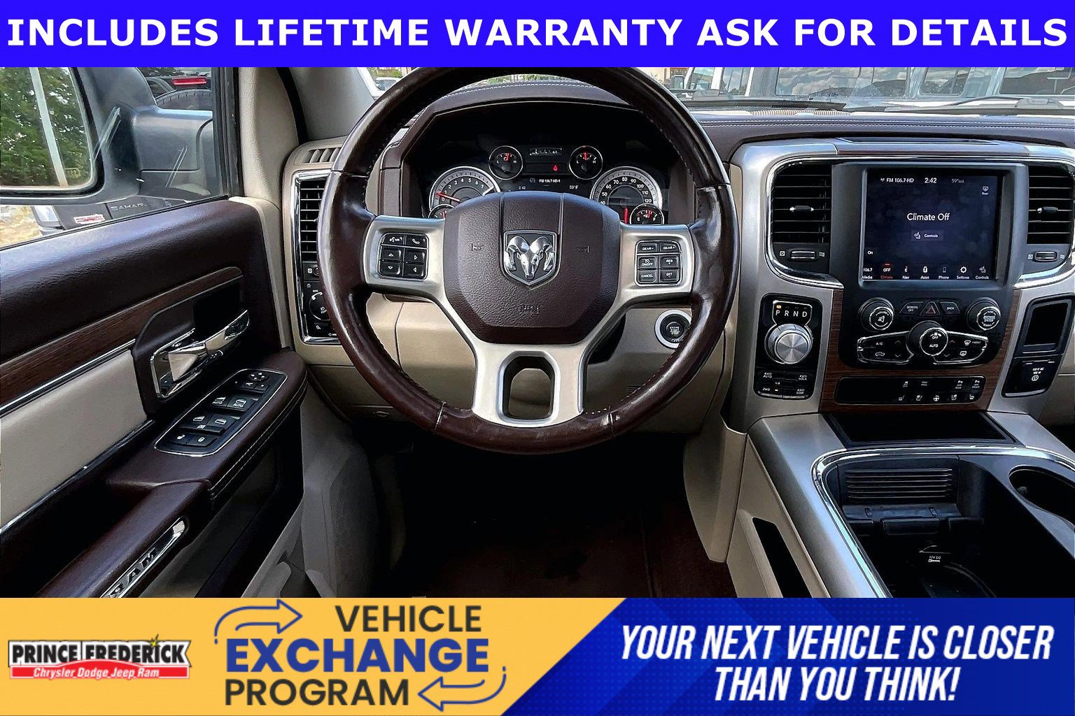Used 2018 RAM 1500 Laramie w/ Convenience Group AWD/4WD image 5