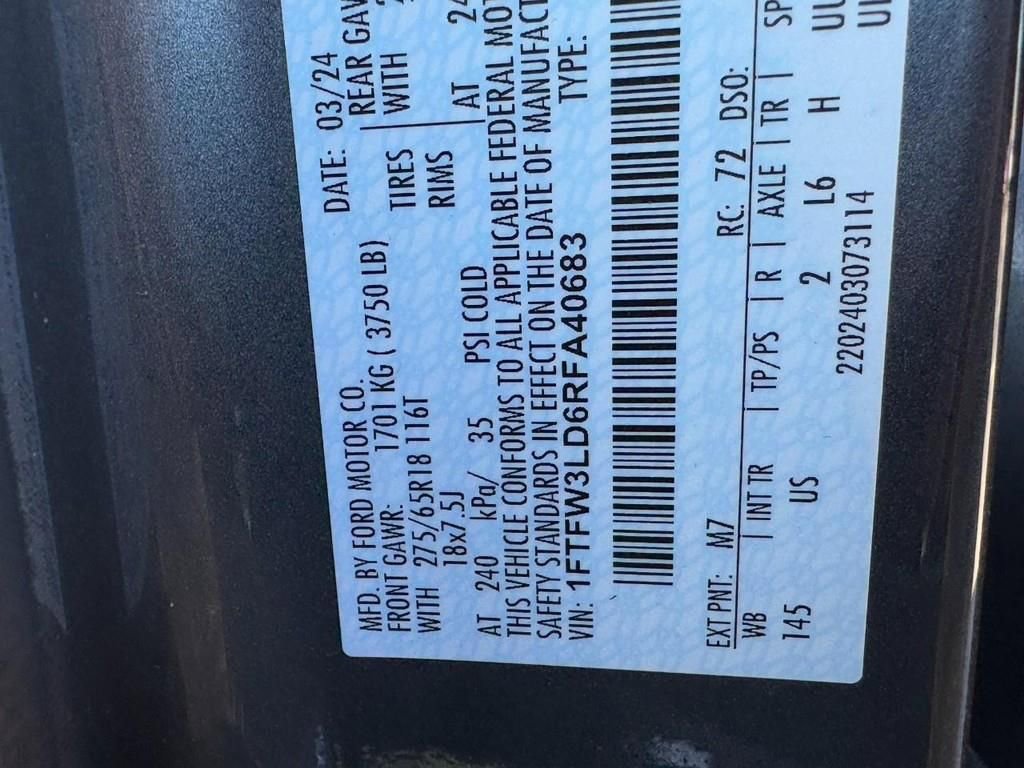 Used 2024 Ford F150 XLT w/ Mobile Office Package image 33