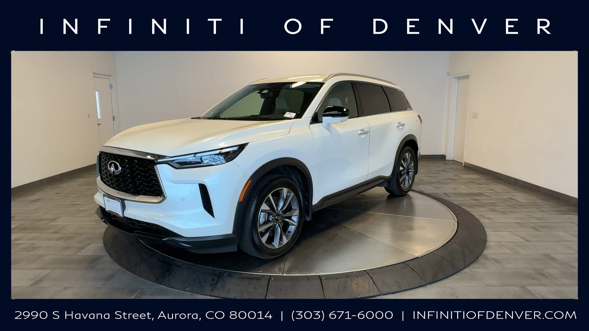 Certified 2025 INFINITI QX60 Luxe w/ Vision Package