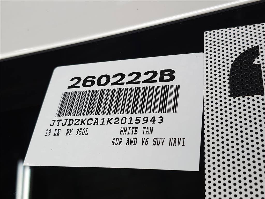 Used 2019 Lexus RX 350L AWD image 39