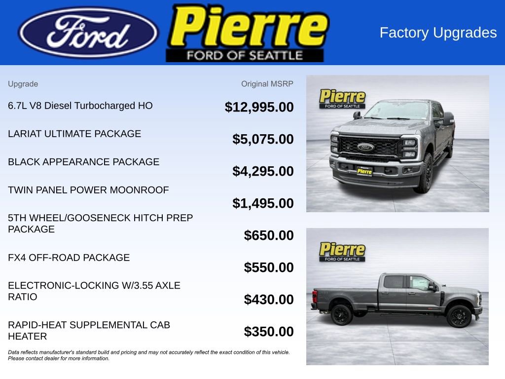 New 2025 Ford F350 Lariat w/ Lariat Ultimate Package image 13