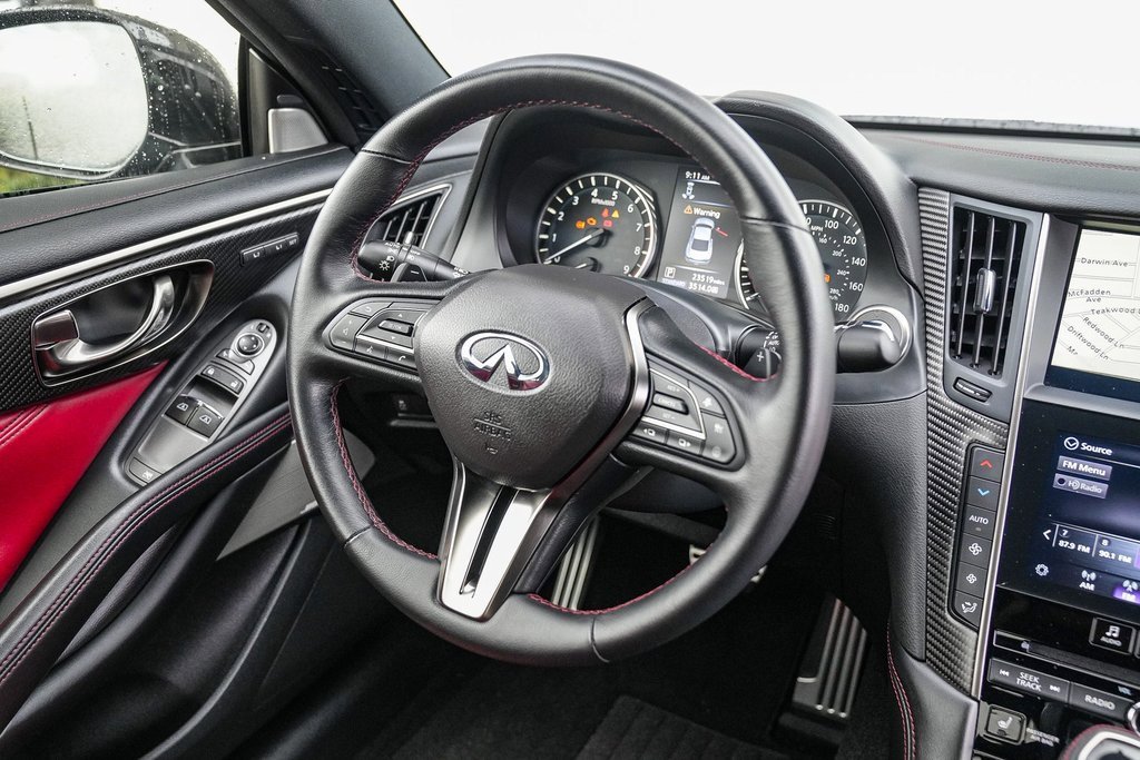 Certified 2022 INFINITI Q60 Red Sport 400 w/ Cargo Package image 14
