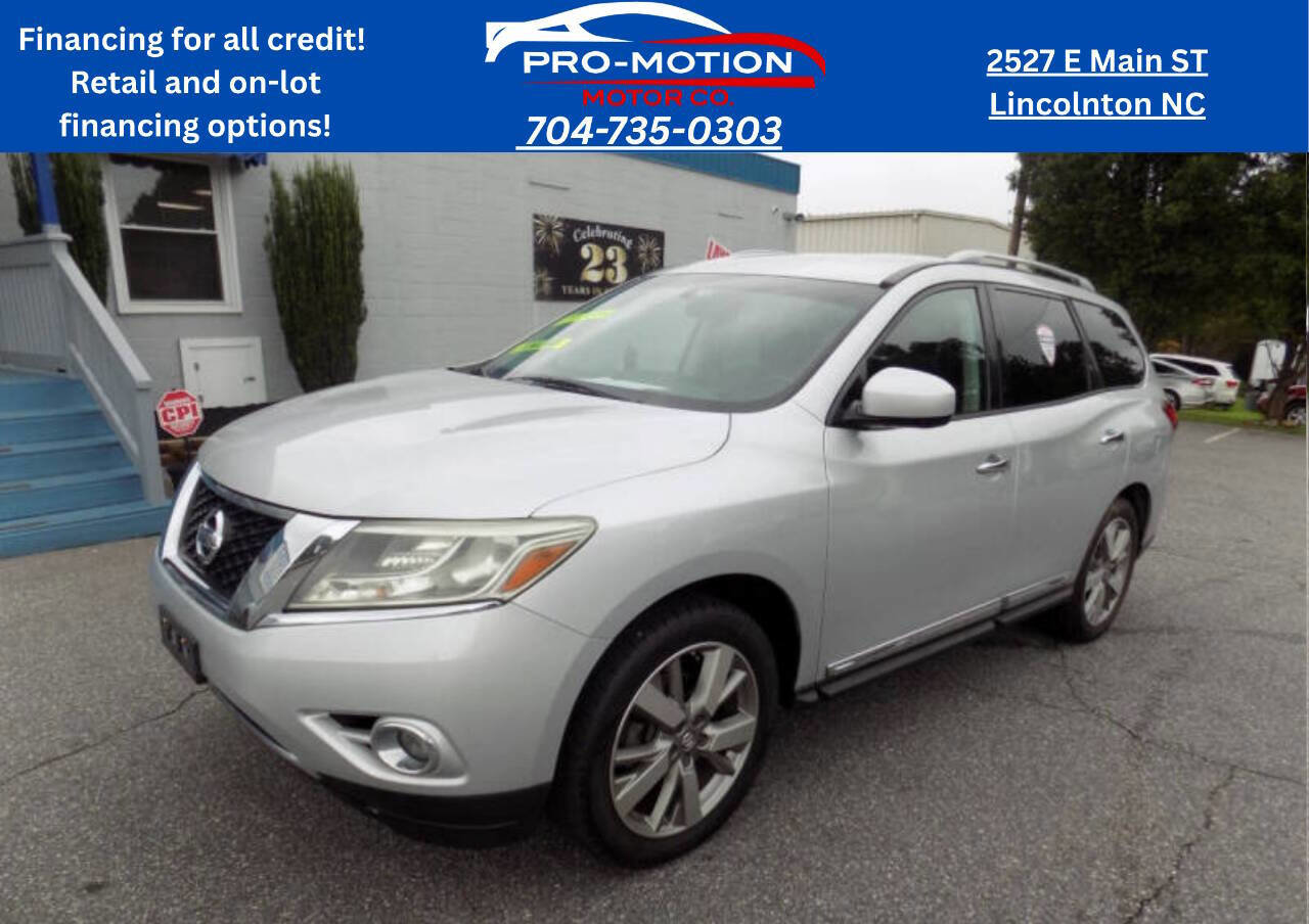 Used 2013 Nissan Pathfinder Platinum