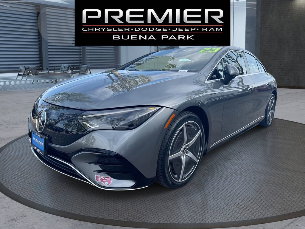 Used 2023 Mercedes-Benz EQE 500 4MATIC Sedan w/ Exclusive Trim Package image 1