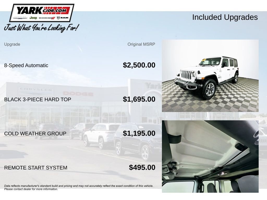 Certified 2022 Jeep Wrangler Unlimited Sahara w/ Cold Weather Group image 5