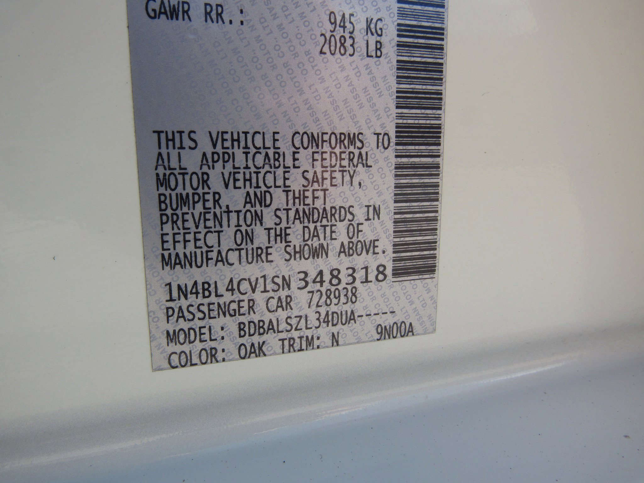 Used 2025 Nissan Altima 2.5 SR image 26