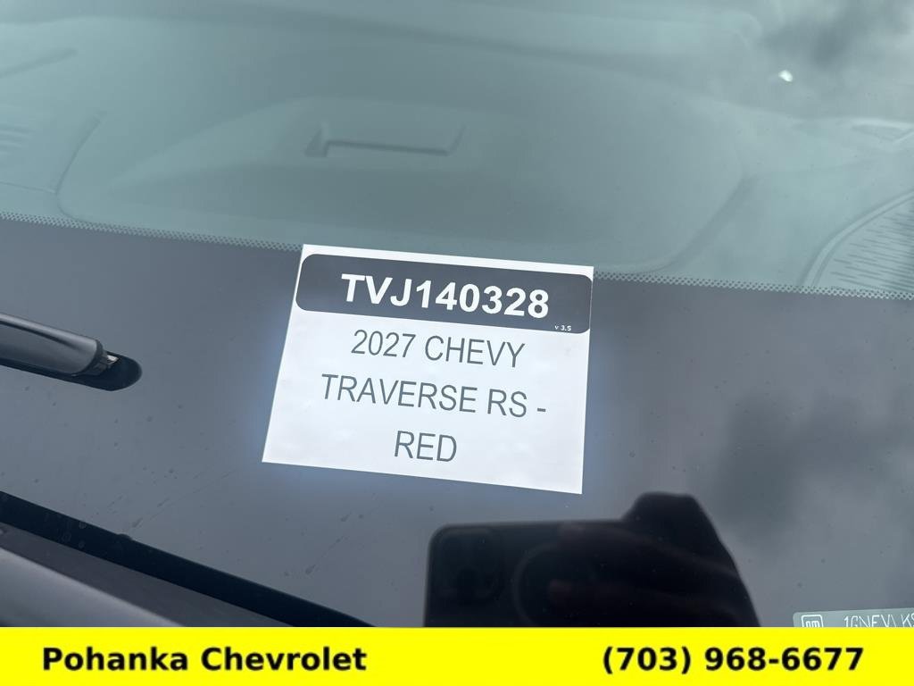 New 2027 Chevrolet Traverse RS AWD/4WD image 40