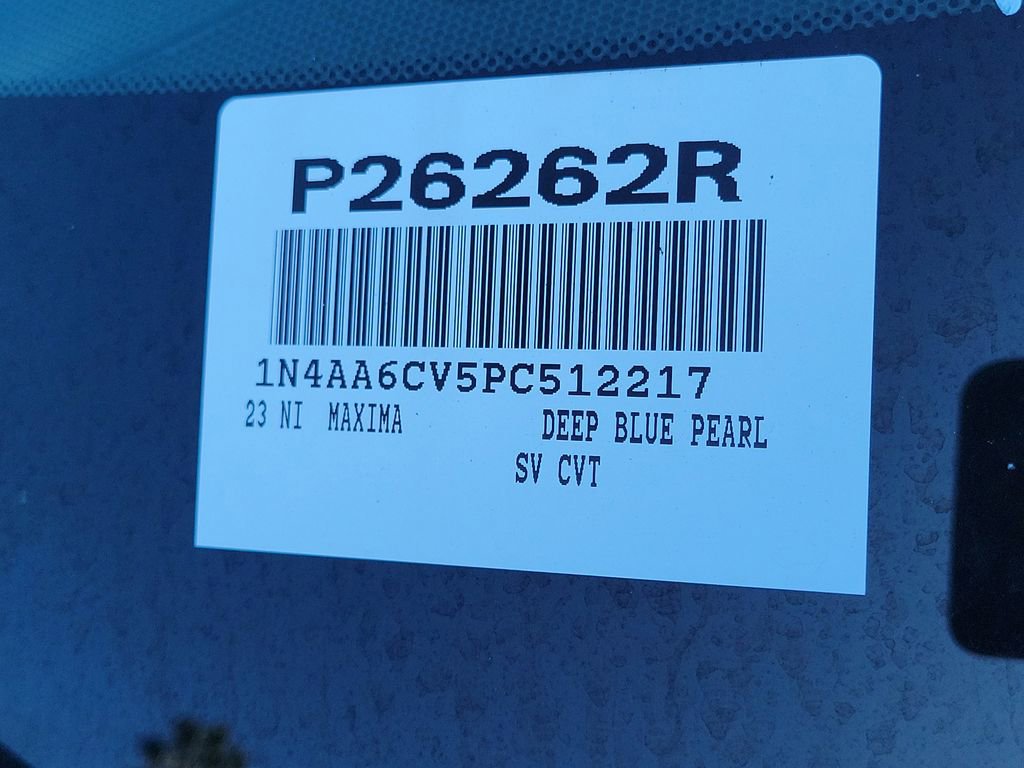 Used 2023 Nissan Maxima SV w/ Floor Mat Group image 30