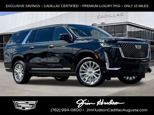 Certified 2024 Cadillac Escalade ESV Premium Luxury w/ Performance Package