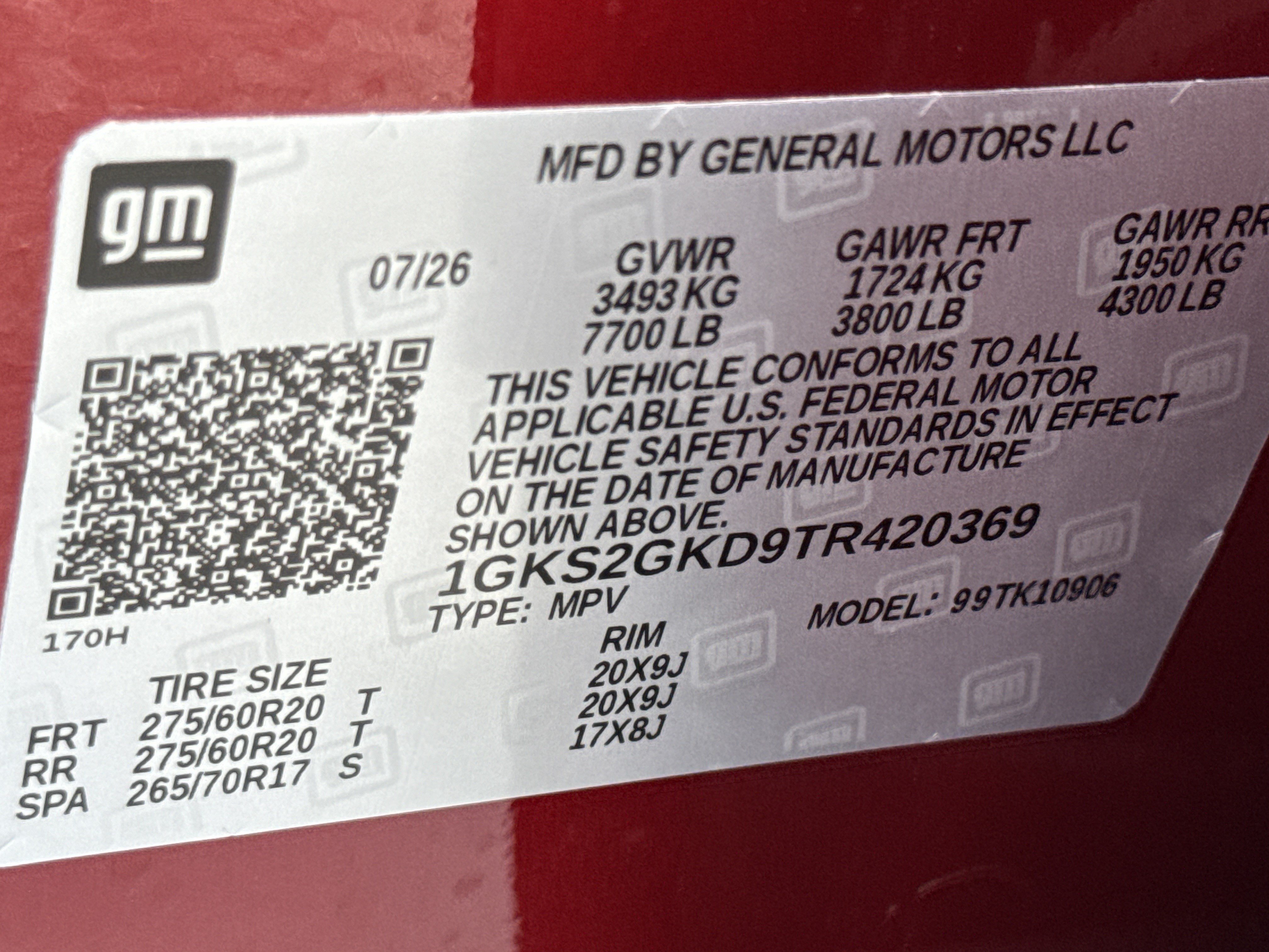 New 2026 GMC Yukon XL Elevation AWD/4WD image 38