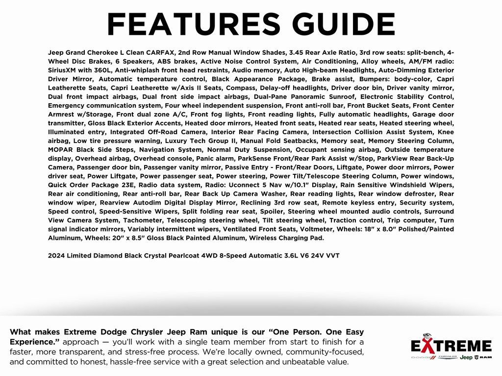 Used 2024 Jeep Grand Cherokee L Limited w/ Luxury Tech Group II image 2