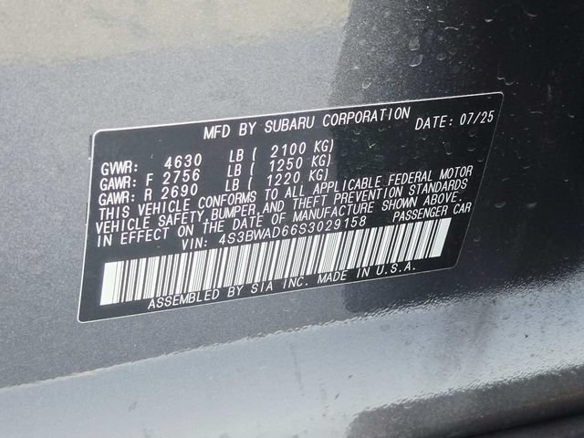 Used 2025 Subaru Legacy Premium AWD/4WD image 31