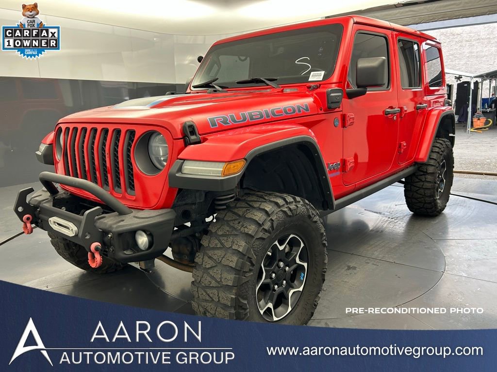 Used 2022 Jeep Wrangler Unlimited Rubicon 4xe