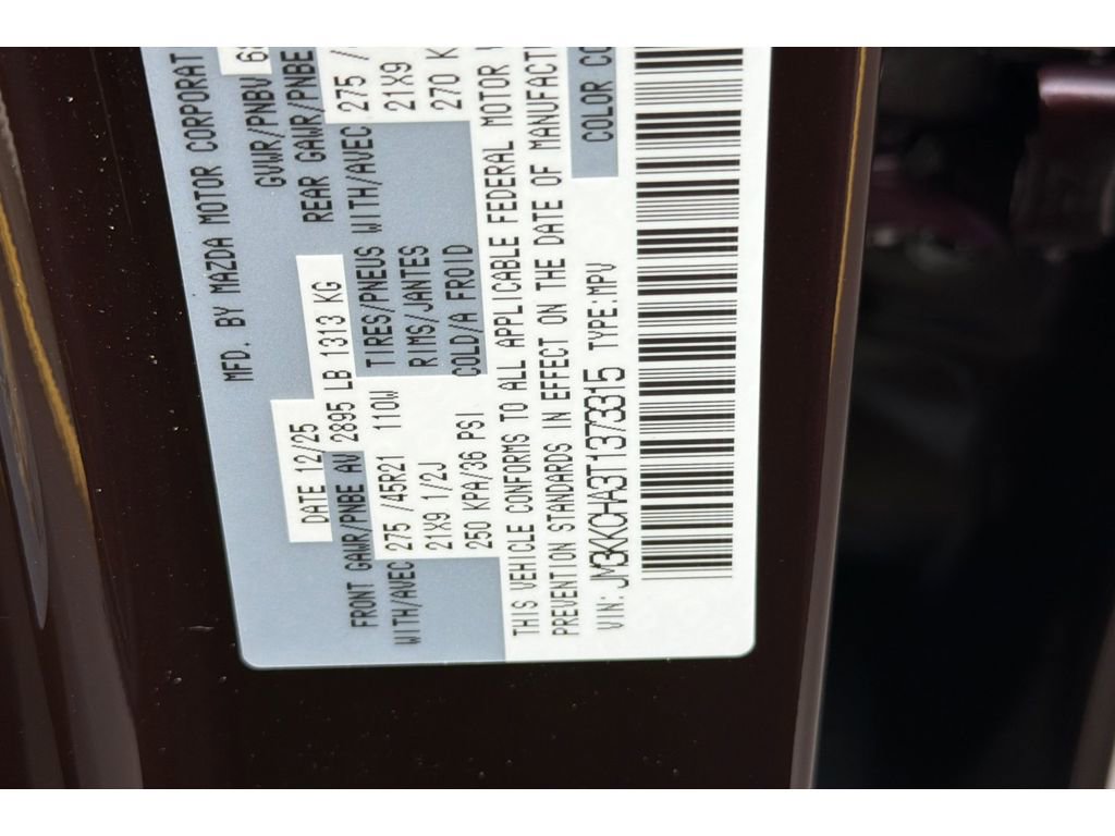 New 2026 MAZDA CX-90 Plug-In Hybrid w/Premium Sport image 27