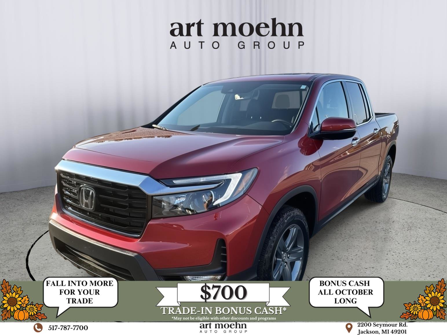 Certified 2023 Honda Ridgeline RTL-E