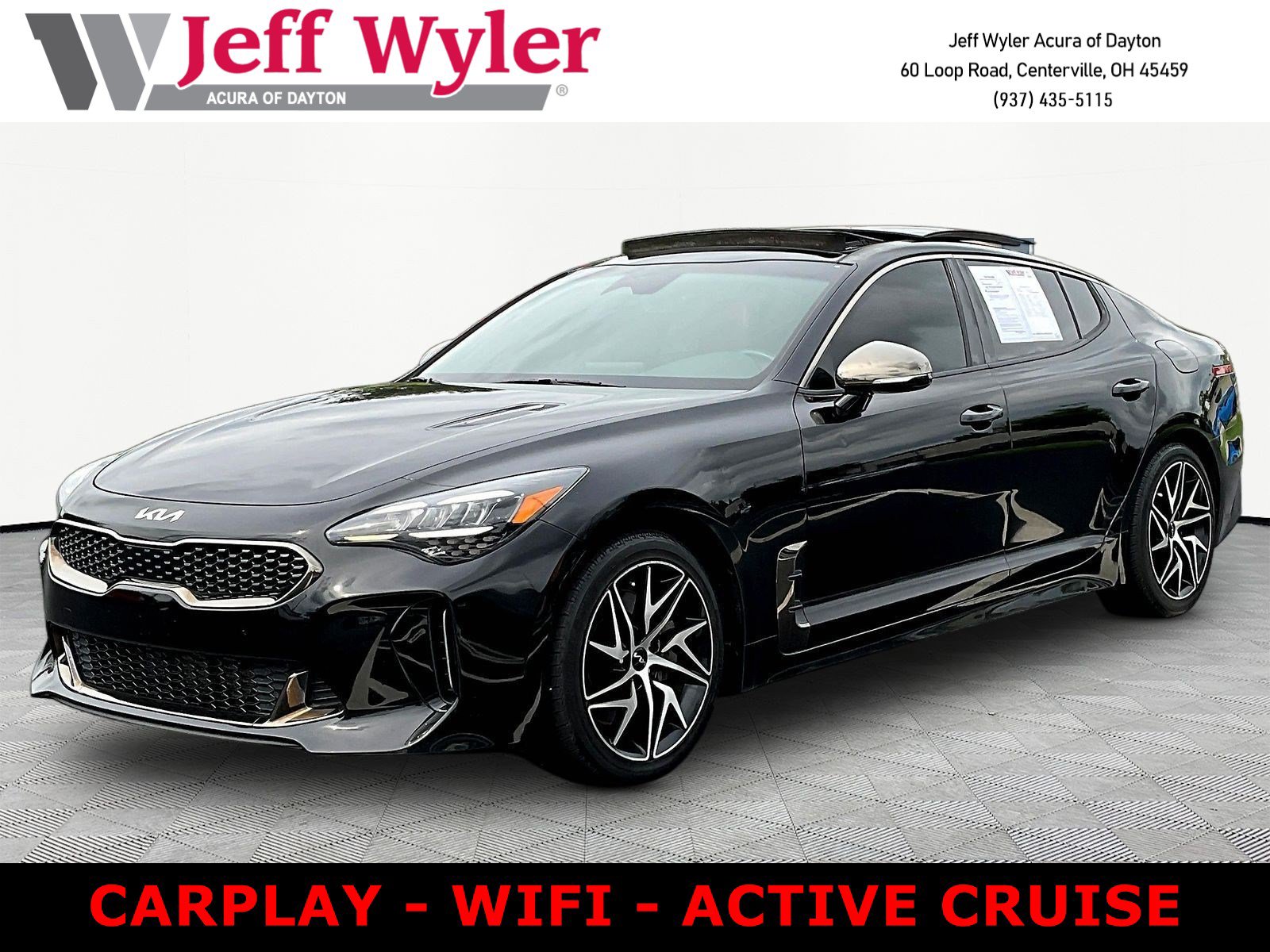 Used 2022 Kia Stinger GT-Line w/ Sun & Sound Package