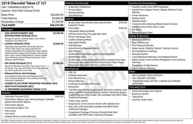 Used 2018 Chevrolet Tahoe LT image 18