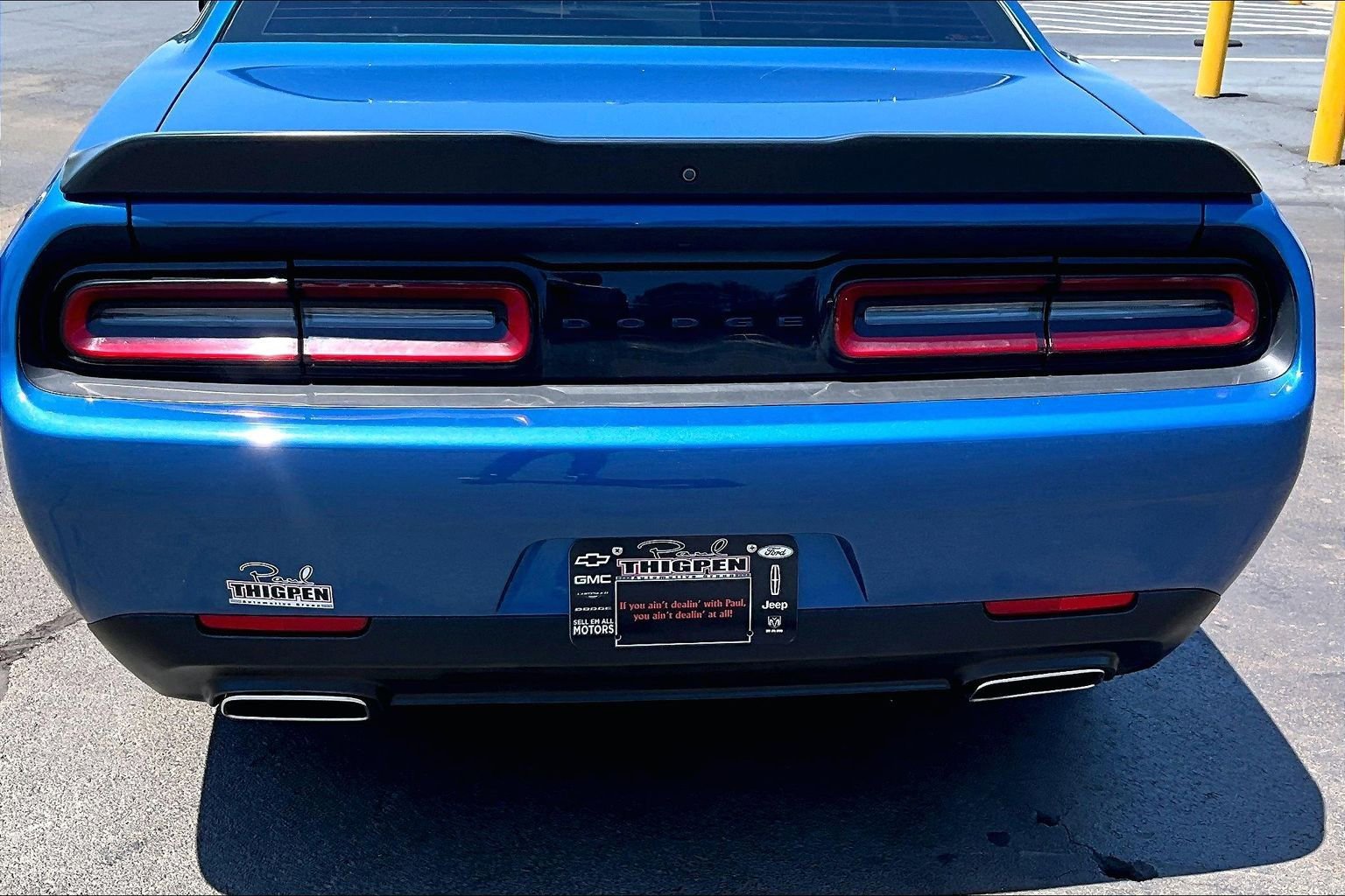 Used 2023 Dodge Challenger SXT w/ Blacktop Package RWD image 24