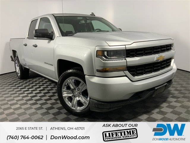 Used 2018 Chevrolet Silverado 1500 Custom w/ Custom Value Package