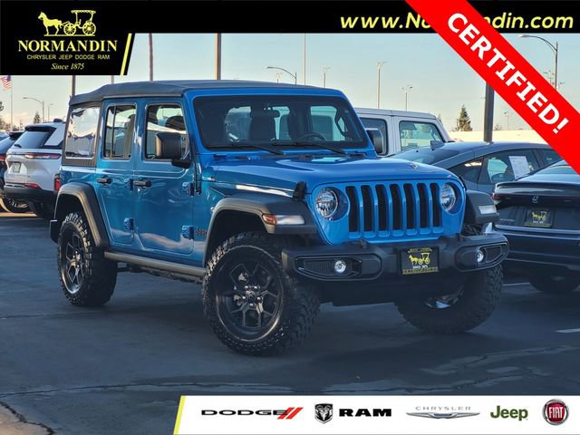 Certified 2023 Jeep Wrangler Sport