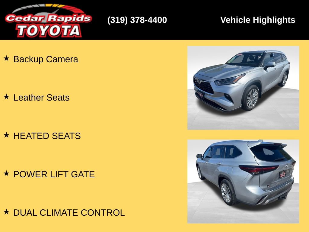 Used 2024 Toyota Highlander Platinum AWD/4WD image 14